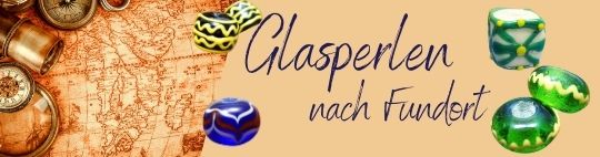 Glasperlen Fundorte in Europa