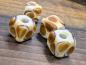 Preview: Augenperle elfenbein topas Quader