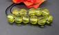 Preview: Perlenset 10 + 1 Apfelgelb transparent