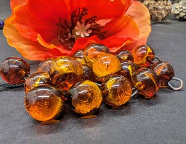 Glasknopf gold