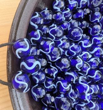 Preview: Perle Haithabu blau