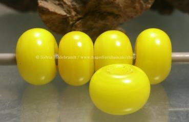 opaque yellow beads