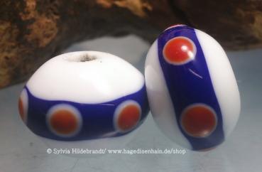 glass bead Latvia 11th century