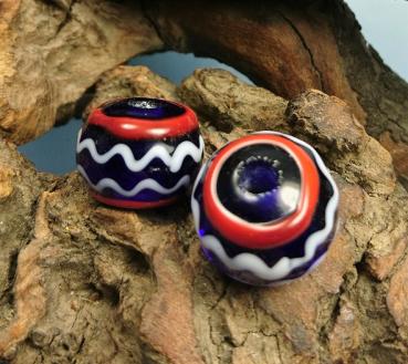 glass bead Latvia 11th century