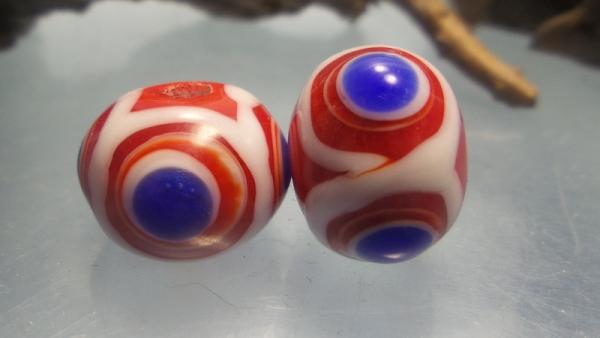 glass bead Finland 6th-8th century