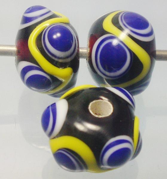 Augenperle dunkles topas