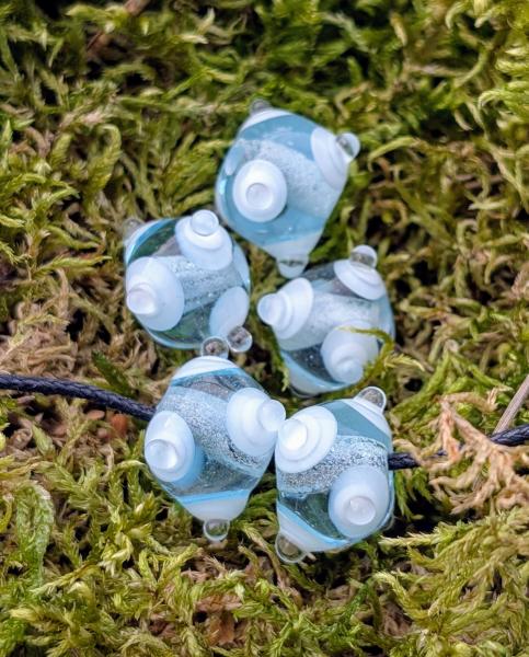 Augenperle helles aquamarin