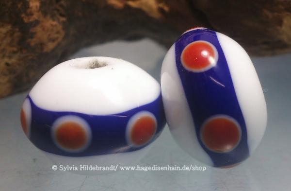 glass bead Latvia 11th century