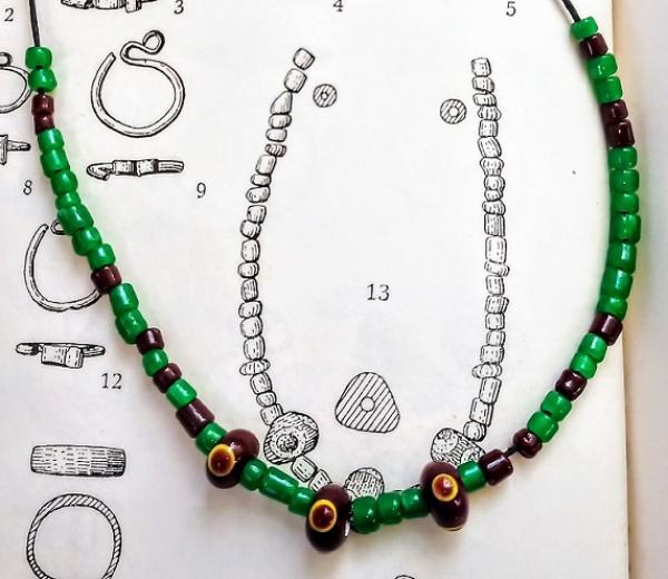 necklace Thuringia Germany 10th - 12th century