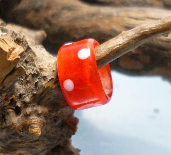 Dreadbead red white